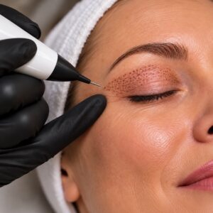 PLEXR, short for Plasma Exeresis, uses plasma energy to tighten, shrink, remove and rejuvenate skin.